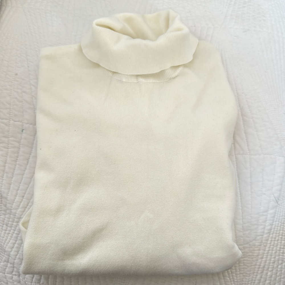H&M Creme Turtleneck M